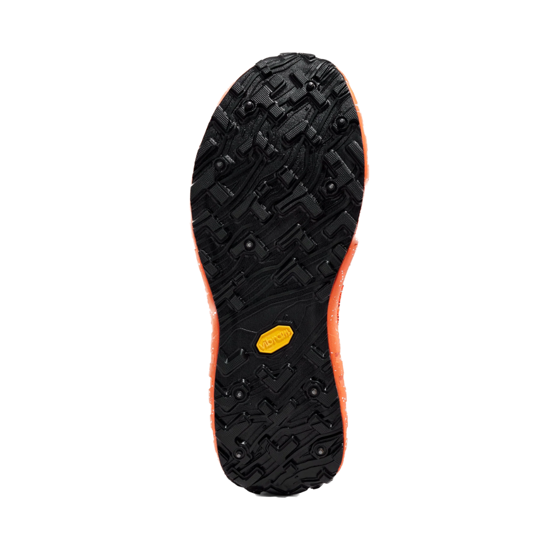 Norda Women's 001 G+ Spikes Trail Running Shoes (Grey Orange)