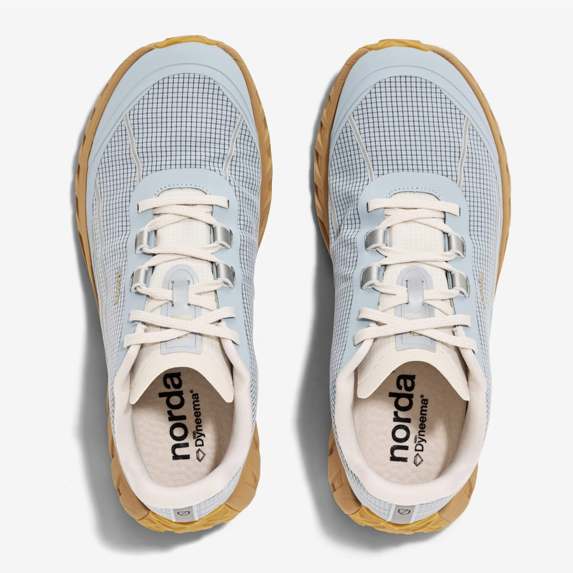 Norda Women's 002 Trail Running Shoes (Moonbeam & Kanagawa)