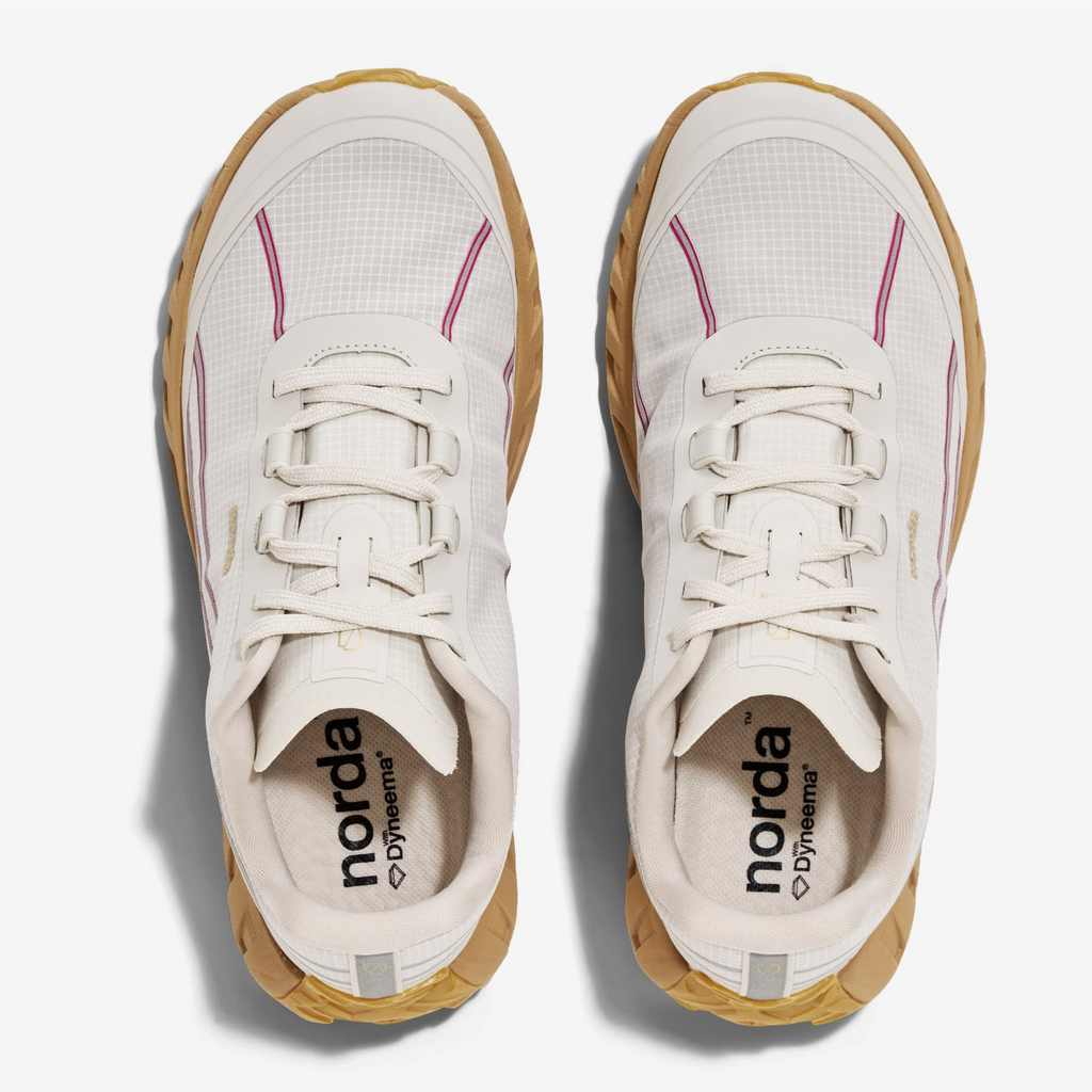 Norda Women's 002 Trail Running Shoes (Moonbeam & Kanagawa)