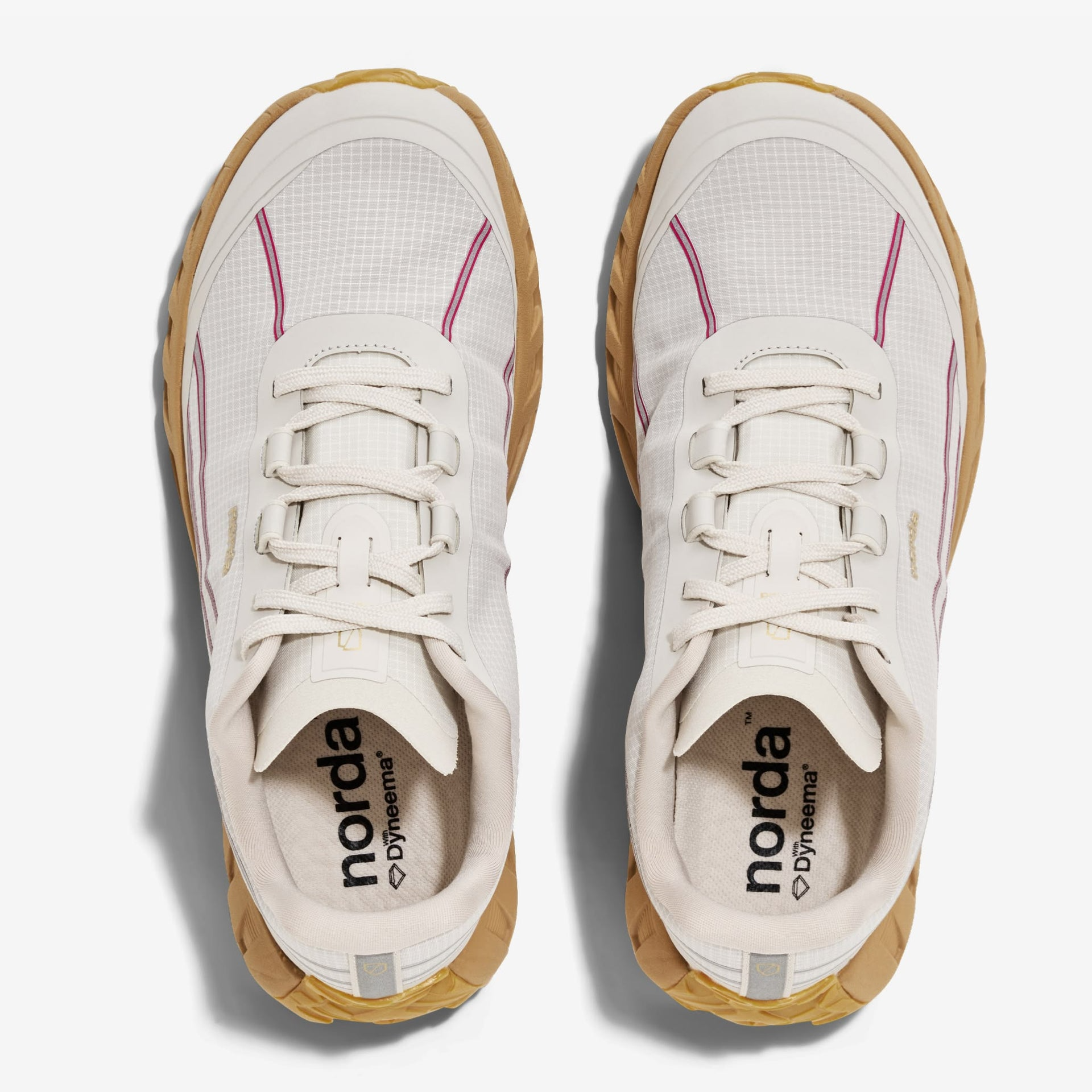 Norda Women's 002 Trail Running Shoes (Moonbeam & Kanagawa)