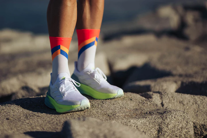 Incylence Unisex's Ultralight High-Cut Running Socks (Apex)
