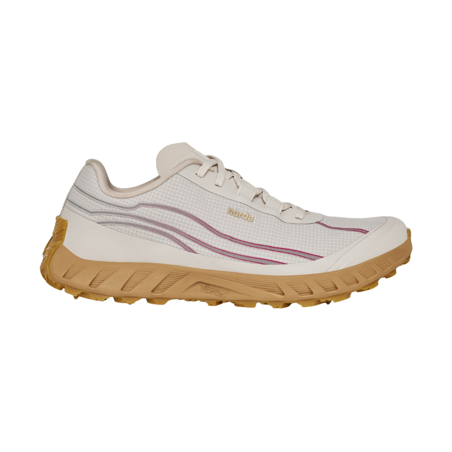 Norda Women's 002 Trail Running Shoes (Moonbeam & Kanagawa)