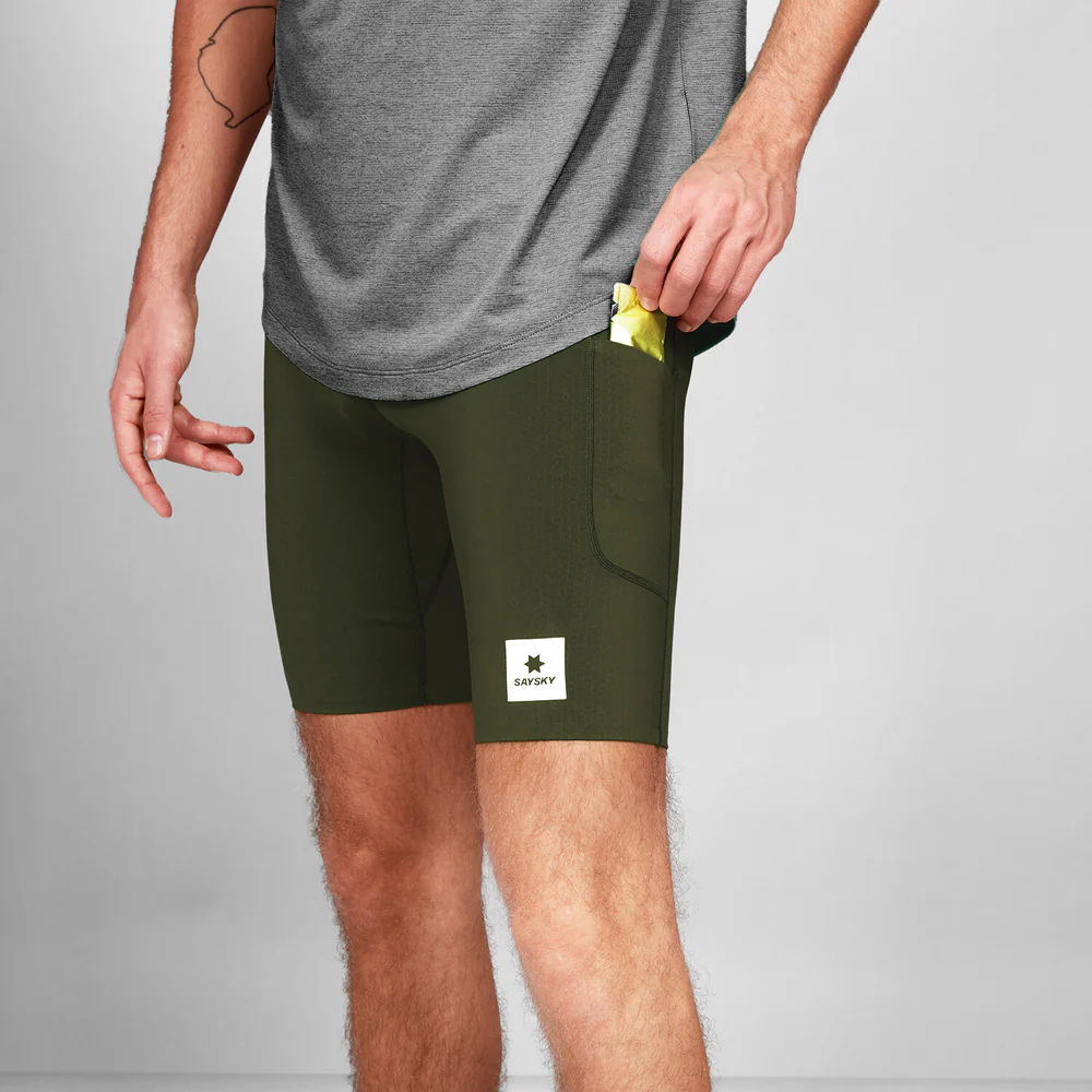 SAYSKY Men's Combat+ Short Tights 9''