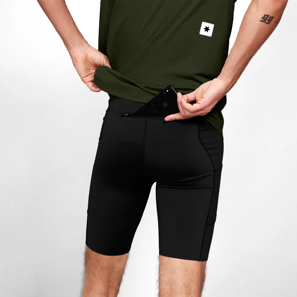 SAYSKY Men's Combat+ Short Tights 9''