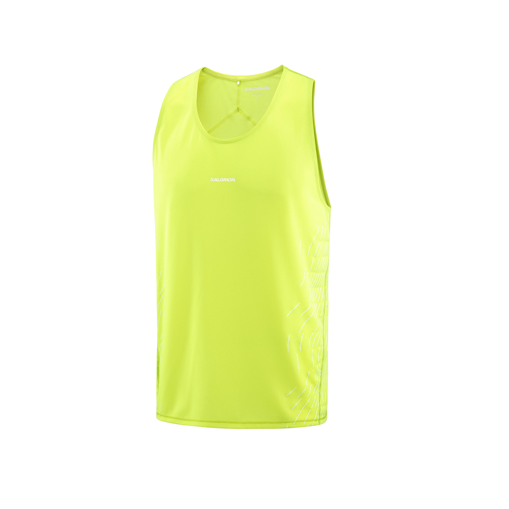 Salomon Men's Sense Aero Singlet GFX (LC2758000)