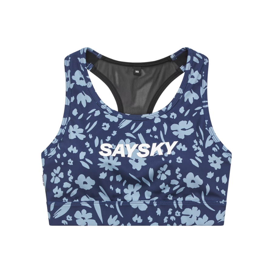SAYSKY Women's Flower Combat Sports Bra