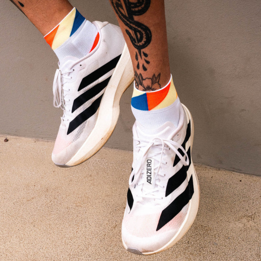 Incylence Polygons Low-Cut Running Socks