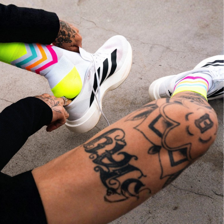 Incylence Volts High-Cut Running Socks