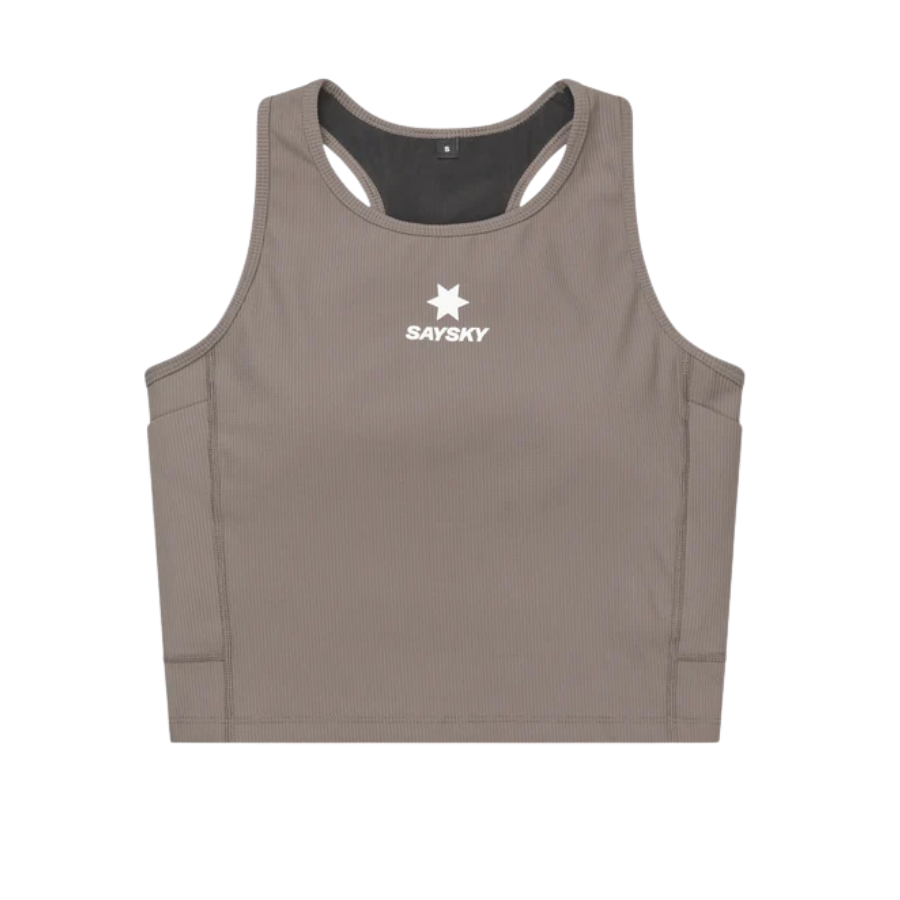 SAYSKY Women's Combat Rib Crop Top