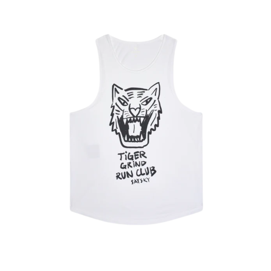 SAYSKY Men's Tiger Combat Pro Singlet