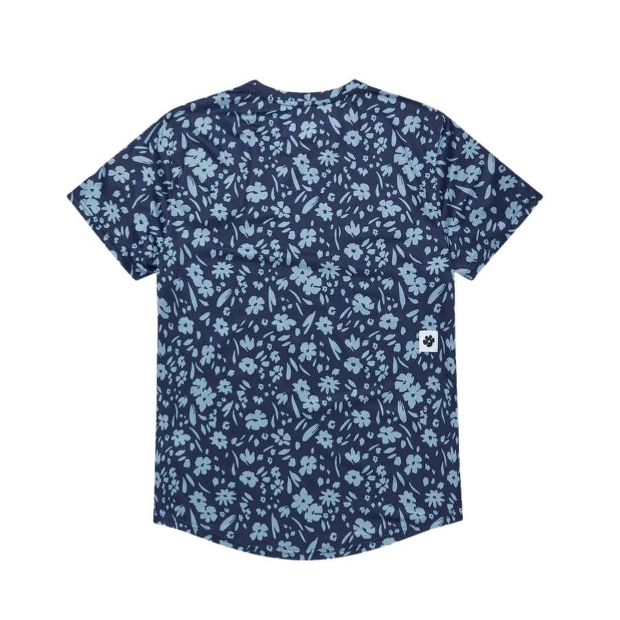 SAYSKY Men's Flower Combat T-Shirt
