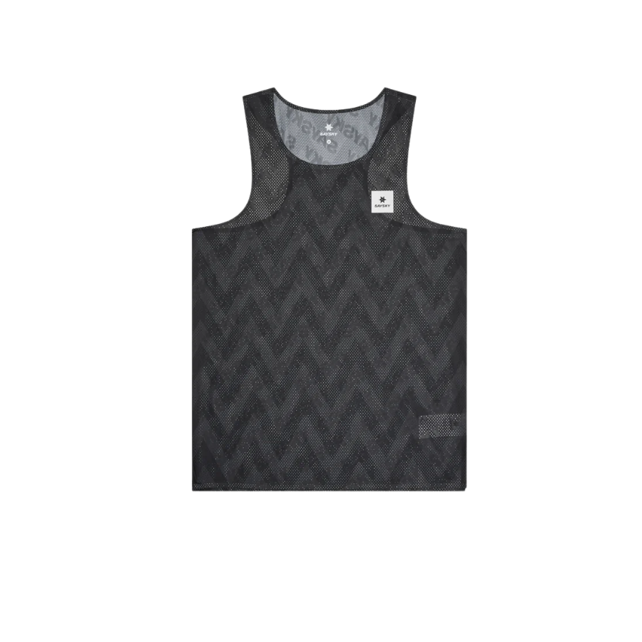 SAYSKY Men's Zig Zag Flow Air Singlet