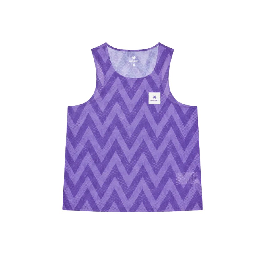 SAYSKY Women's Zig Zag Flow Air Singlet