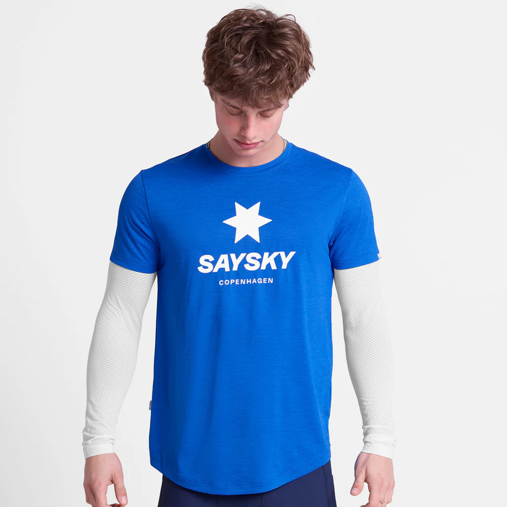 SAYSKY Men's Logo Combat Pro T-shirt