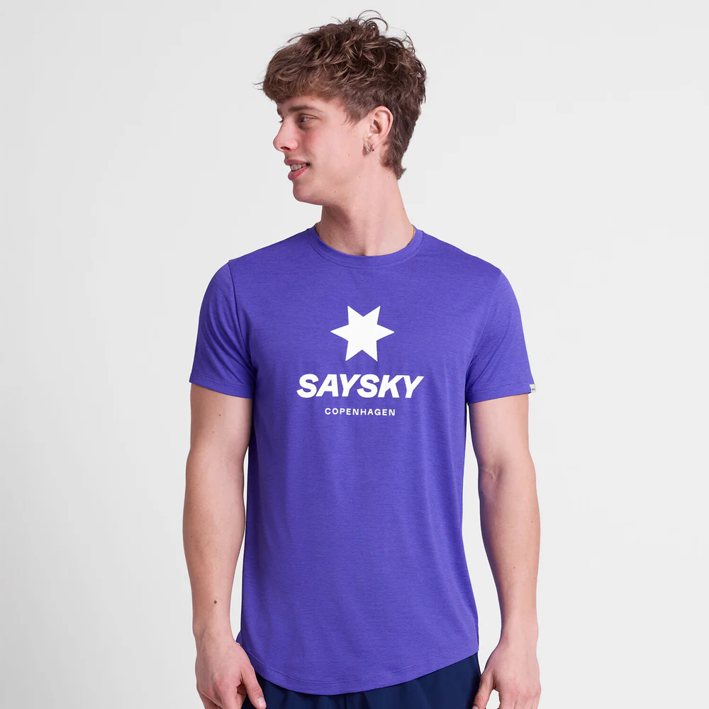 SAYSKY Men's Logo Combat Pro T-shirt