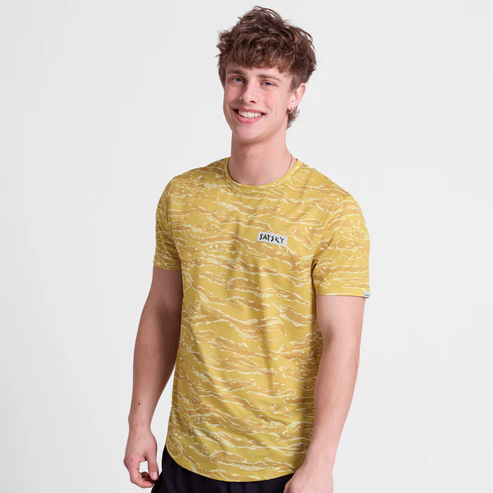 SAYSKY Men's Tiger Combat T-Shirt