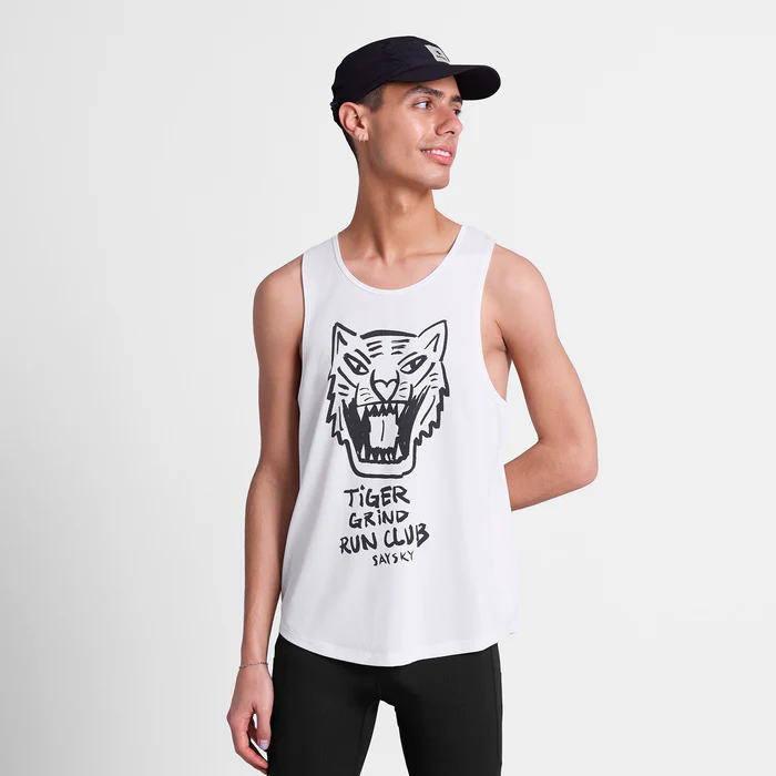 SAYSKY Men's Tiger Combat Pro Singlet
