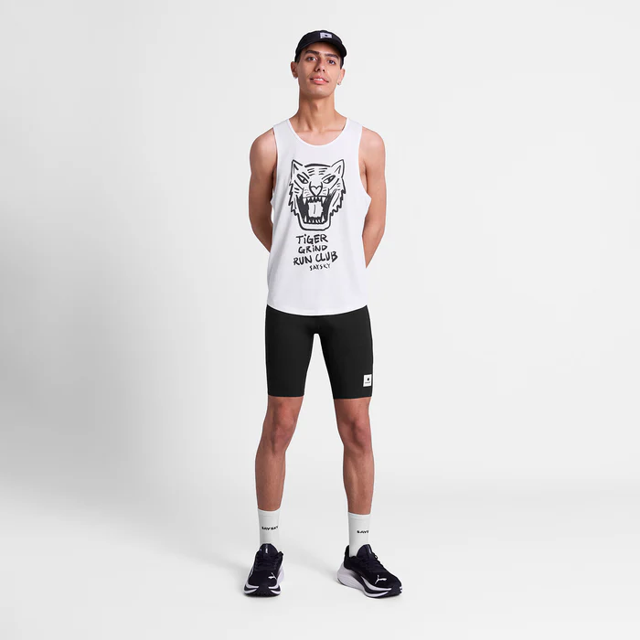 SAYSKY Men's Tiger Combat Pro Singlet