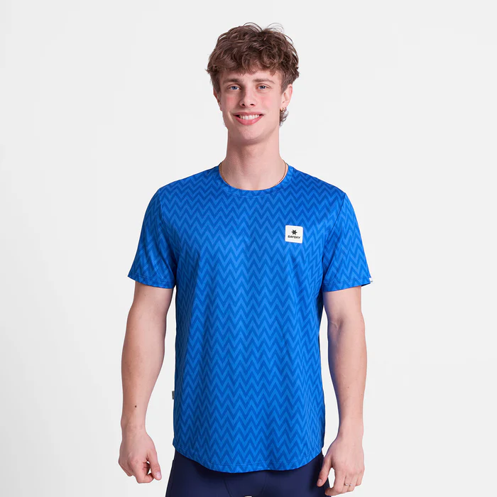 SAYSKY Men's Zig Zag Combat T-Shirt