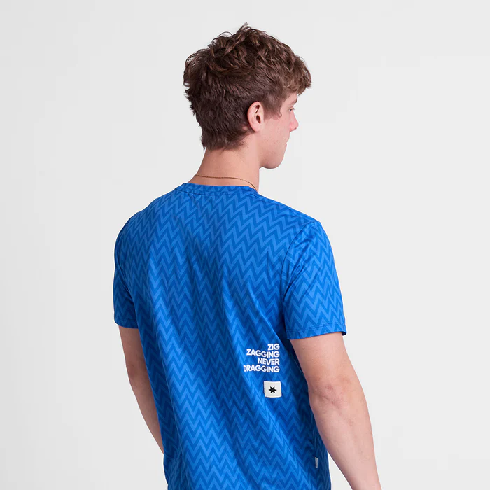 SAYSKY Men's Zig Zag Combat T-Shirt
