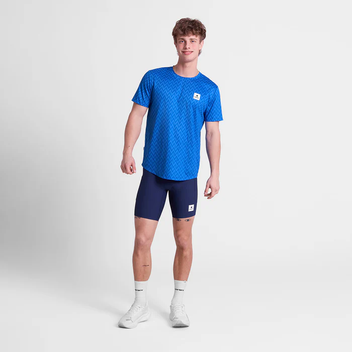 SAYSKY Men's Zig Zag Combat T-Shirt