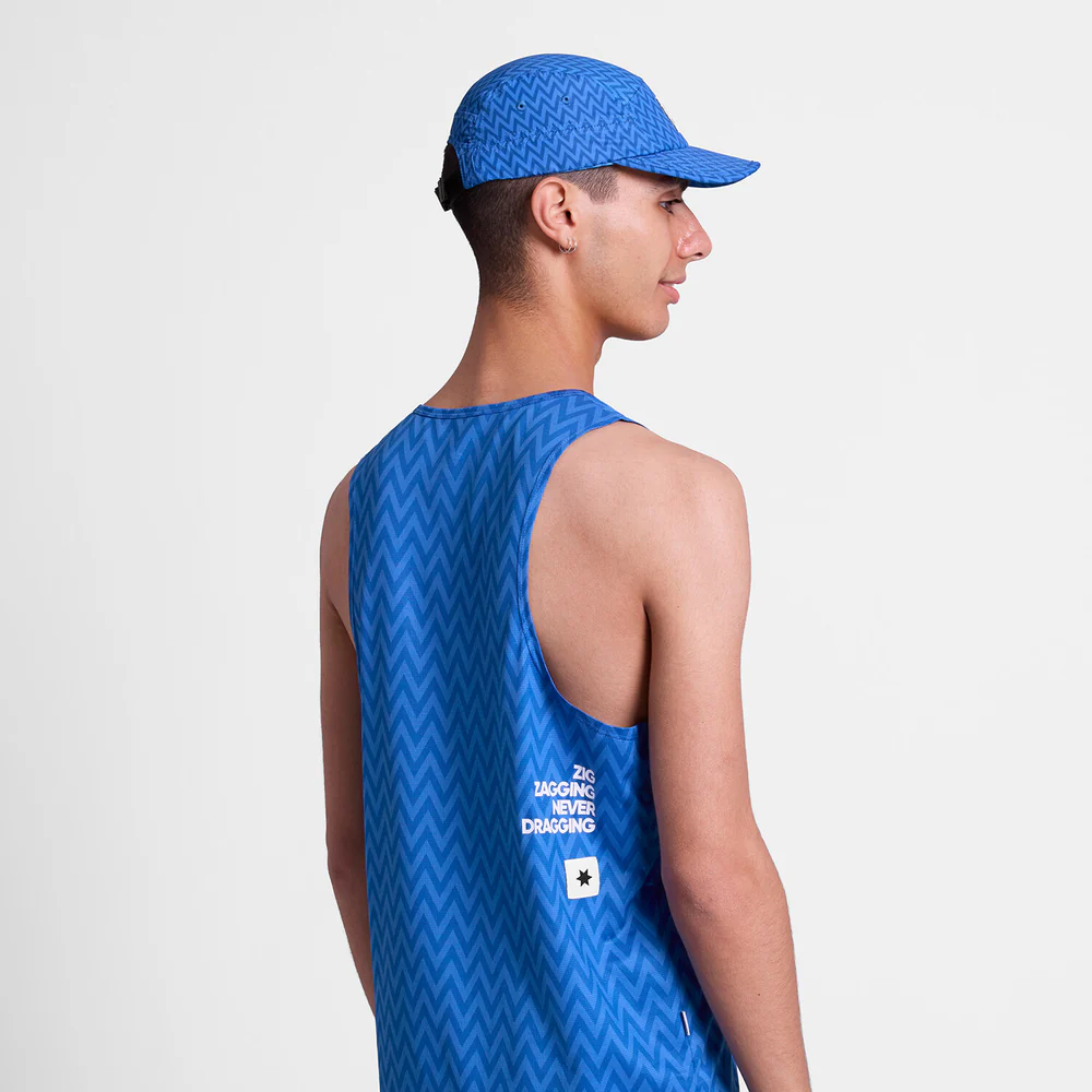 SAYSKY Men's Zig Zag Combat Singlet