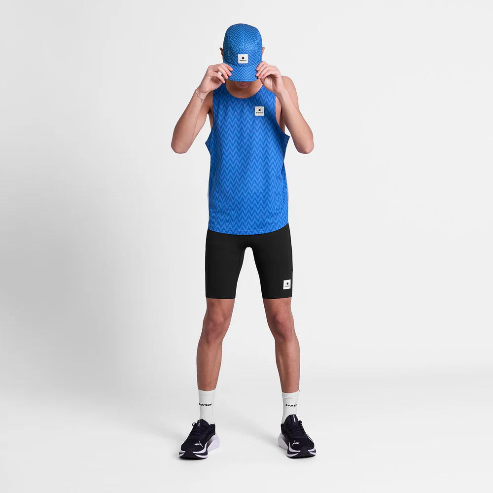 SAYSKY Men's Zig Zag Combat Singlet
