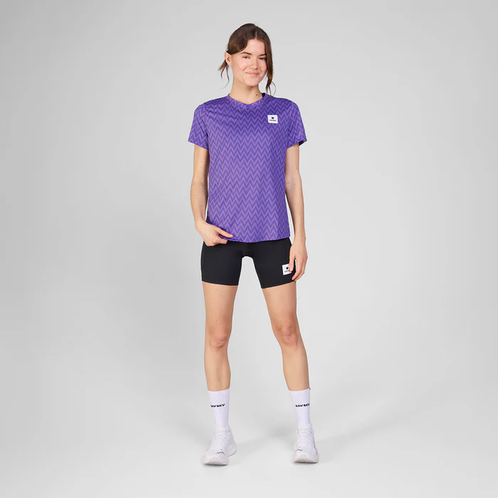 SAYSKY Women's Zig Zag Combat T-Shirt