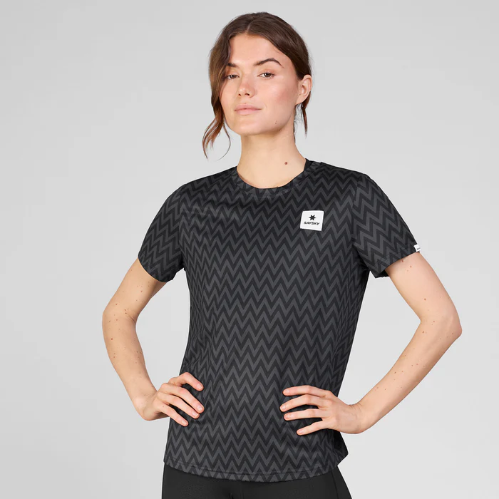 SAYSKY Women's Zig Zag Combat T-Shirt