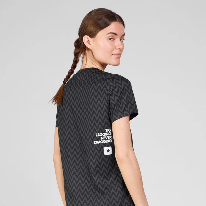 SAYSKY Women's Zig Zag Combat T-Shirt