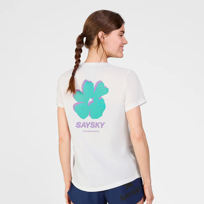 SAYSKY Women's Flower Combat T-shirt