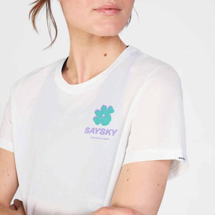 SAYSKY Women's Flower Combat T-shirt