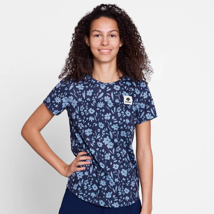 SAYSKY Women's Flower Combat T-shirt