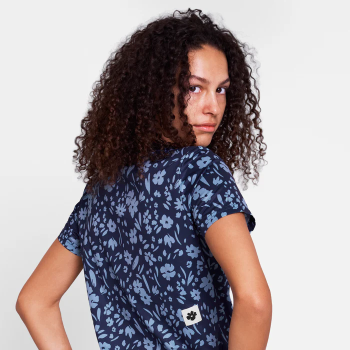 SAYSKY Women's Flower Combat T-shirt