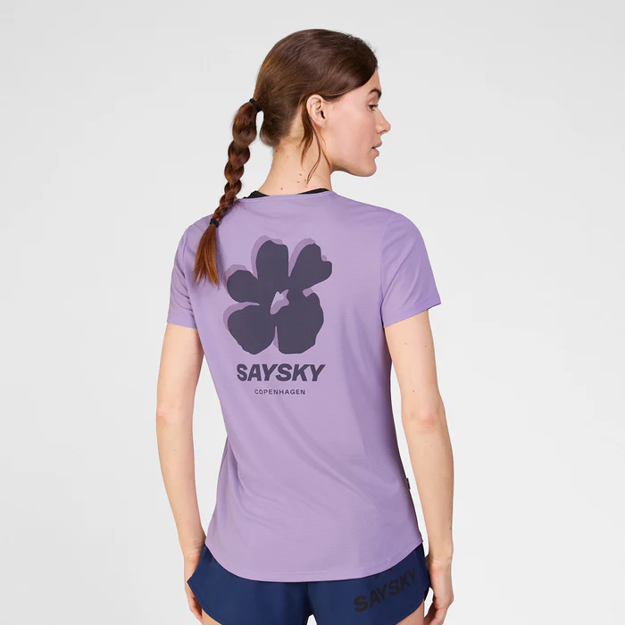 SAYSKY Women's Flower Flow T-shirt