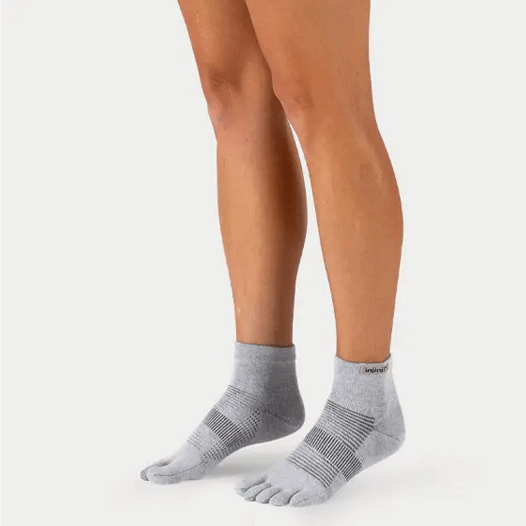 injinji Unisex's Run Lightweight Mini-Crew Socks (281130)