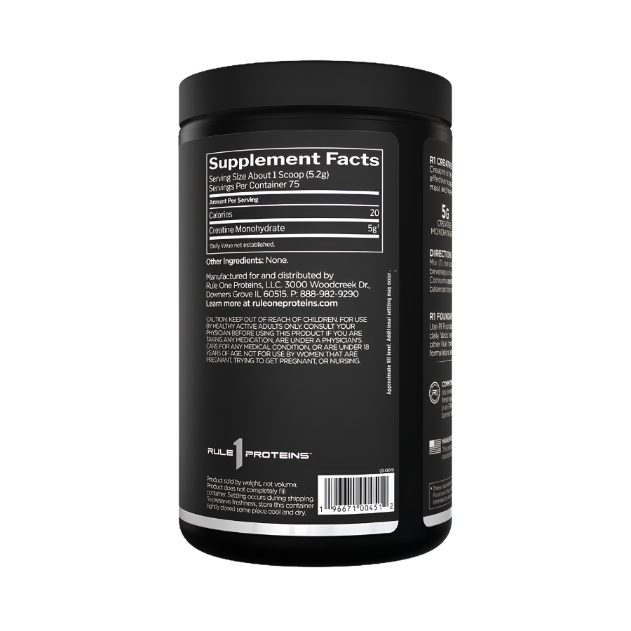 R1 Creatine Micronized Creatine (75 Servings)