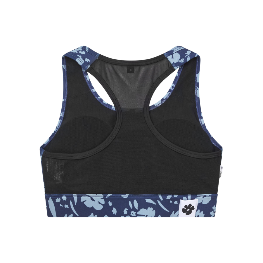 SAYSKY Women's Flower Combat Sports Bra