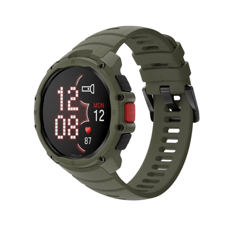 Polar Street X Premium Multisport Watch (Forest Green)