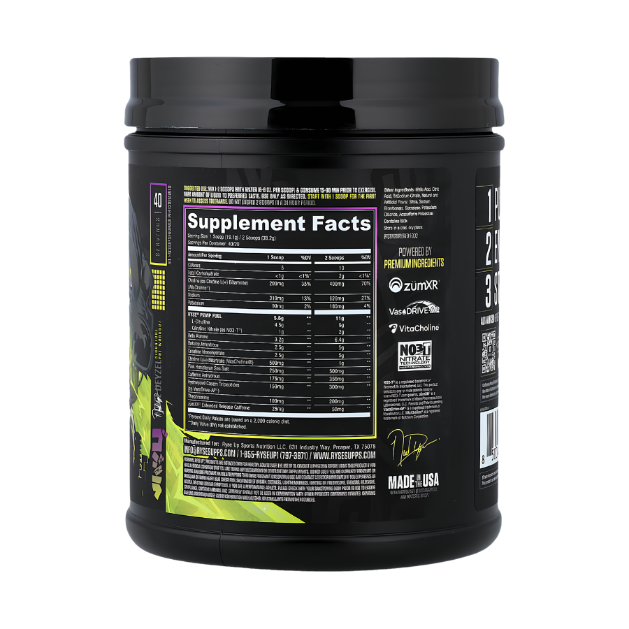 RYSE Godzilla Pre-Workout
