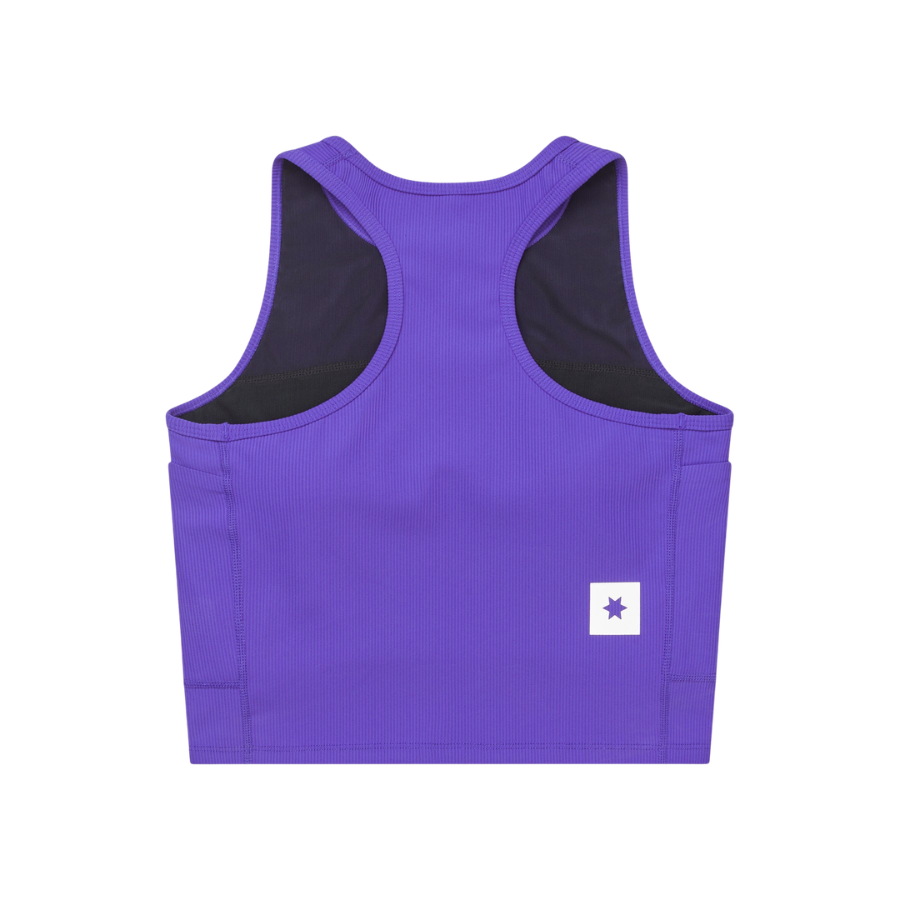 SAYSKY Women's Combat Rib Crop Top