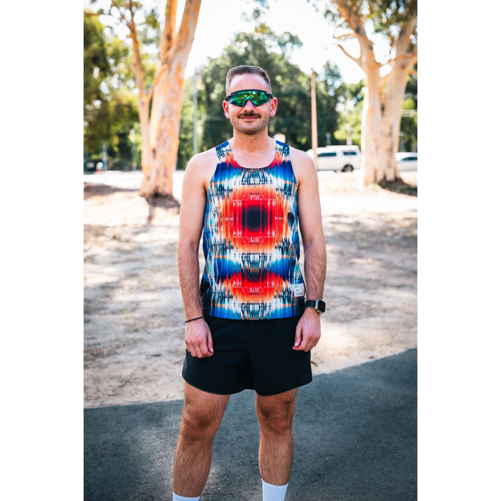 One Running Men's Victory Speed Tech Singlet - Cobra SE