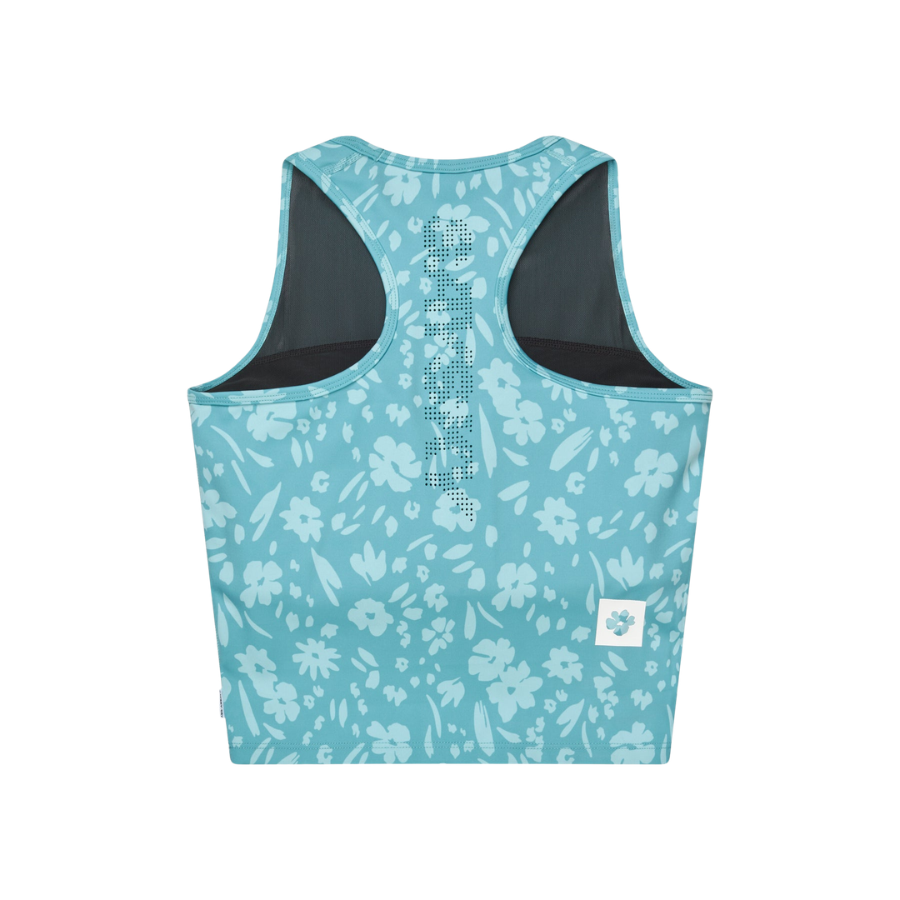 SAYSKY Women's Flower Combat Crop Top