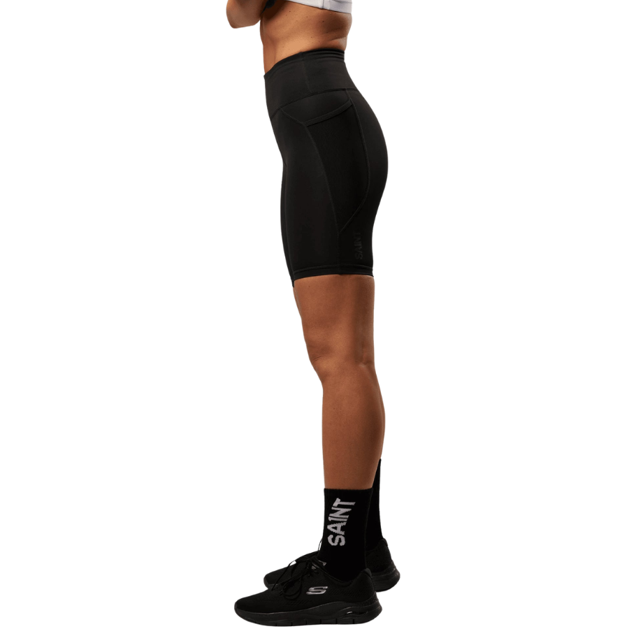 SA1NT Women's Compression 8" Run Short