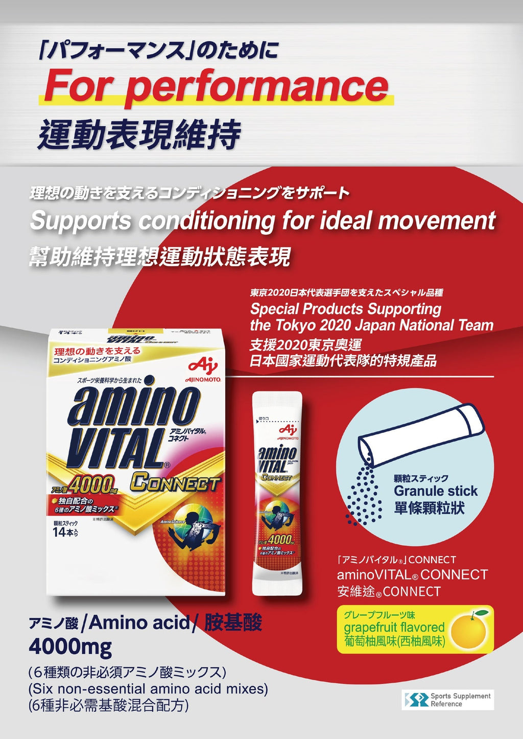 aminoVITAL Connect Joint Support 14P/Box (5.0g)