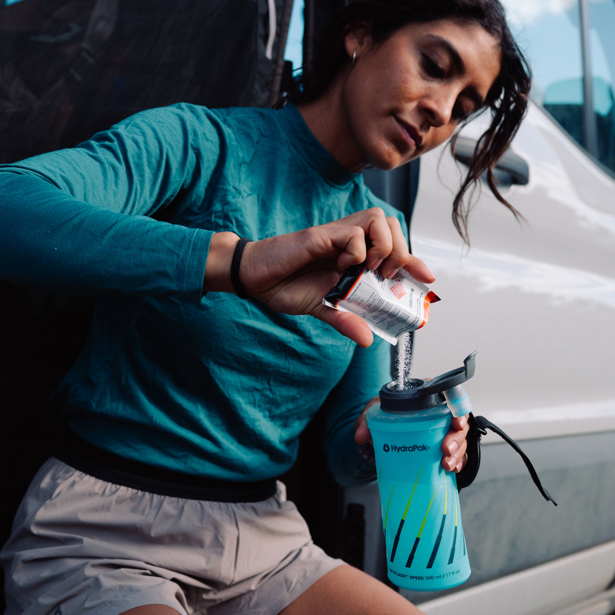 Hydrapak Skyflask Speed 350ml (Malibu Blue 357)
