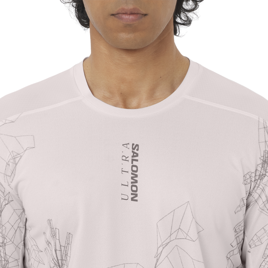 Salomon Men's S/Lab Ultra Tee AOP (LC2834500)