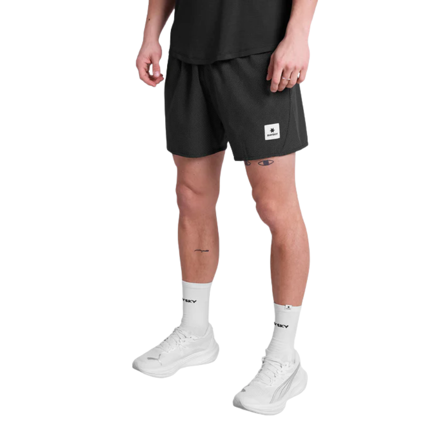 SAYSKY Men's Zig Zag Pace Shorts 5"