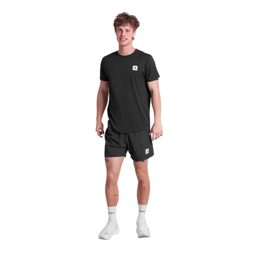 SAYSKY Men's Zig Zag Pace Shorts 5"