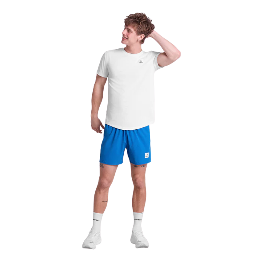 SAYSKY Men's Zig Zag Pace Shorts 5"